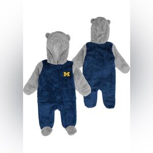 University of Michigan Baby Zip Up- Size 0/3M